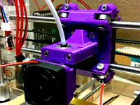 sunhokey xcarriage and bowden E3D mount by eadric