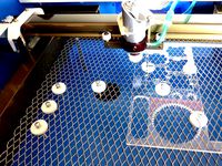 K40 40W Laser Table Disc Spacers/Standoffs M3/M4 Bolt by Area51