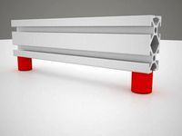 Desk support alluminium profile 2020 by Sam101
