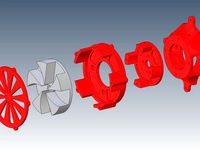 Mini Air Raid Siren (60mm impeller) by TriSix