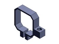Base Nema End Stop M5 - V2 by mestresna3d