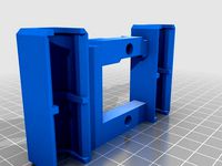 X axis carriage (single and dual) replacement for Replicator 1, 2 or clones (lm8suu and lm8uu) by VVilhelnn