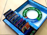 Organizer box for Pandemic The Cure board game by Roborov