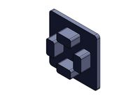 Ponteira - 30x30 - Perfil Aluminium by Ayresneto