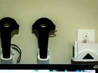 HTC Vive HMD Wall Mount for 6" Print Beds by misquamacus