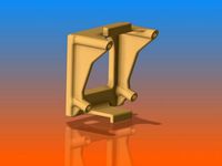 Eachine Racer 250 FPV Camera Mount-Replace V3, 20Degree, Holedistance 32mm by PantherMadCat