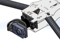 GoPro Hero 4, 2 Axis Gimbal for Reptile 500 MWC (Discovery Clone) by EddiMaevski