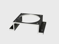 60mm fan mounting bracket by Gluon45