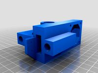 Front/Back X Rod conversion for Anet A8 printer by Simhopp