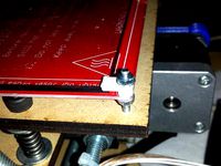 Mendel I2 glass clip by ldm314