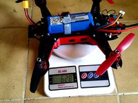 Maticora quadcopter 250 fpv gimbal by andredavanz