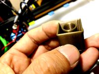 20mm Column with 10mm Cylinder Test (測試方塊) by Samie828