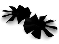 Fan to fit bathroom exhaust motors - One for forward air one for reverse. by martialmedia