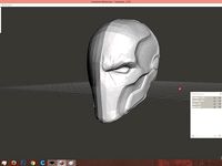 Deathstroke helmet by 3Dmaster73
