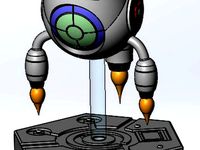 Fantasic Four's H.E.R.B.I.E. 1:6 Scale by Fuzzymooch