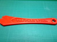 Push Stick for Proxxon Table Saw by kwolle