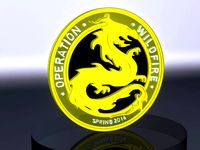 CS:GO Wildfire coin by propm
