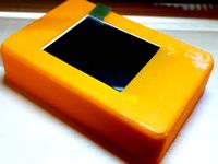 LCD Project Box with Header Breakout for 1.8" TFT LCD Display module ST7735S 128x160 by cncartist