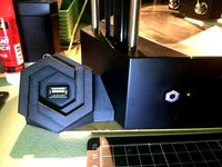 FLUX LOGO USB Stand/Extention by thehaggard