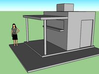 Small Food Shop Building by RogueBludger