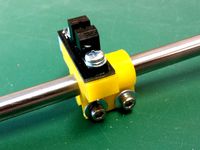 Improved opto endstop mounting for 8mm shafts by db3jhf