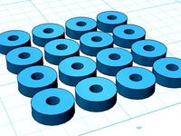 Wide M3 x 3mm spacers by wubwub89