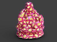 bust bouddha wrapped by ChauvinXavier