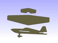 Practice Stick Plane (RC Aerobatics) by KellenR