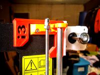 Prusa I3 Bowden Drive Frame Mount by Graptharshammer