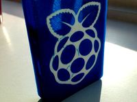 RPI Case with logo by BeVer