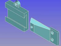 x-axis endstop for Prusa i3 Hesine by printingSome