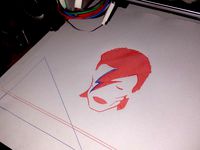 Aladdin Sane gcode drawing (for Pen Adapter) by R23D2