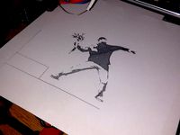 Banksy Graffiti gcode drawing (for Pen Adapter) by R23D2