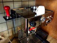 Tamper holder for Lelit coffee machine and 57mm tamper by Edurobot