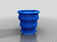 Basket Woven Container by panamamikey
