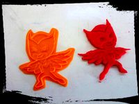 PJ MASKS cookie / clay cutter - Owlette | Gekko | Catboy by Pikitote