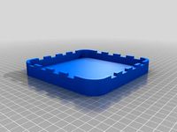 Dice tray with merlons by Filos21