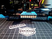 Diatone Tyrant 215, 180 XT60 & RGB LED Holder by SnappyFPV