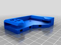 Compact Bowden Extruder Frame Mount by Graptharshammer
