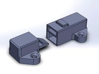 Latch lock for chest or sliding door by lukie80