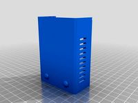 Slightly taller Raspberry Pi with 3.5 TFT LCD KeDei Touch Screen Case by jacob-danell