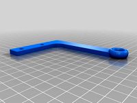 Wanhao I3 Filament Guide Short by Xavior-99