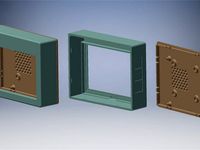 Case for Pi 5in HDMI touch screen by Phil_Maddox