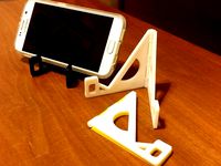 Folding Hinged Phone Stand (for large phones) by Qrome