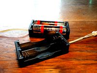 Battery box for 2 AA cells by Noerdz