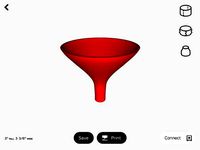 3 3/8 inch wide funnel. by GoldenHero101