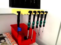 Screwdriver Holder (Wera Kraftform Micro) by DonBowlissimo
