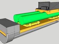 RX & Batterie Tray for Thermik XXXL by LoveRCSoaring