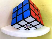 Parametric Rubik's Cube Stand/Corner Shelf by messingb