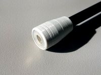 Dirt-cheap, Dead Simple Magnetic Rod-end for Delta printers. by limeyrock